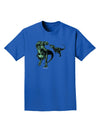 Jurassic Dinosaur Design 1 Adult Dark T-Shirt by TooLoud-Mens T-Shirt-TooLoud-Royal-Blue-Small-Davson Sales