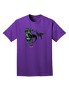 Jurassic Dinosaur Design 1 Adult Dark T-Shirt by TooLoud-Mens T-Shirt-TooLoud-Purple-Small-Davson Sales