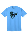 Jurassic Dinosaur Design 1 Adult T-Shirt - A Captivating Addition to Your Wardrobe by TooLoud-Mens T-shirts-TooLoud-Aquatic-Blue-Small-Davson Sales