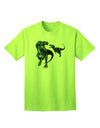 Jurassic Dinosaur Design 1 Adult T-Shirt - A Captivating Addition to Your Wardrobe by TooLoud-Mens T-shirts-TooLoud-Neon-Green-Small-Davson Sales