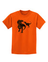 Jurassic Dinosaur Design 1 Childrens T-Shirt by TooLoud-Childrens T-Shirt-TooLoud-Orange-X-Small-Davson Sales