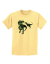 Jurassic Dinosaur Design 1 Childrens T-Shirt by TooLoud-Childrens T-Shirt-TooLoud-Daffodil-Yellow-X-Small-Davson Sales