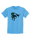 Jurassic Dinosaur Design 1 Childrens T-Shirt by TooLoud-Childrens T-Shirt-TooLoud-Aquatic-Blue-X-Small-Davson Sales