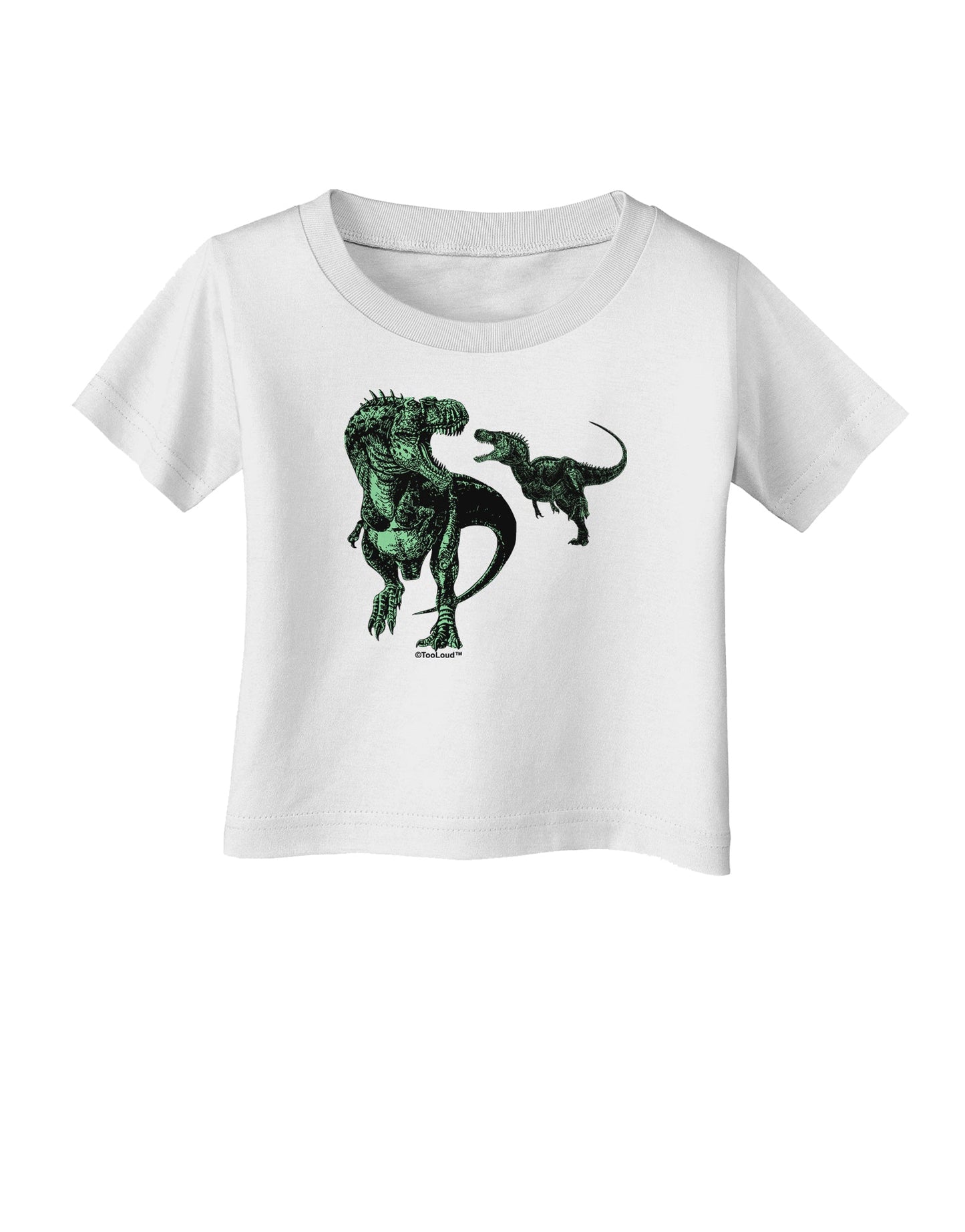 Jurassic Dinosaur Design 1 Infant T-Shirt by TooLoud-Infant T-Shirt-TooLoud-White-06-Months-Davson Sales