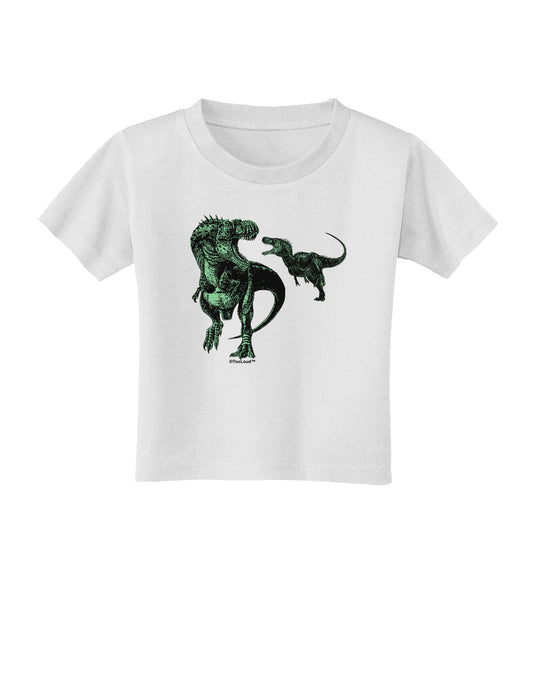 Jurassic Dinosaur Design 1 Toddler T-Shirt by TooLoud-Toddler T-Shirt-TooLoud-White-2T-Davson Sales