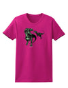 Jurassic Dinosaur Design 1 Womens Dark T-Shirt by TooLoud-Womens T-Shirt-TooLoud-Hot-Pink-Small-Davson Sales