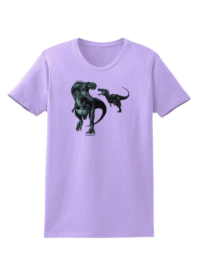 Jurassic Dinosaur Design 1 Womens T-Shirt by TooLoud-Womens T-Shirt-TooLoud-Lavender-X-Small-Davson Sales