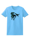 Jurassic Dinosaur Design 1 Womens T-Shirt by TooLoud-Womens T-Shirt-TooLoud-Aquatic-Blue-X-Small-Davson Sales