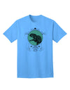 Jurassic Dinosaur Face Adult T-Shirt - A Captivating Addition to Your Wardrobe by TooLoud-Mens T-shirts-TooLoud-Aquatic-Blue-Small-Davson Sales