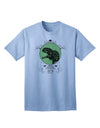 Jurassic Dinosaur Face Adult T-Shirt - A Captivating Addition to Your Wardrobe by TooLoud-Mens T-shirts-TooLoud-Light-Blue-Small-Davson Sales