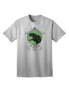 Jurassic Dinosaur Face Adult T-Shirt - A Captivating Addition to Your Wardrobe by TooLoud-Mens T-shirts-TooLoud-AshGray-Small-Davson Sales