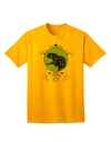 Jurassic Dinosaur Face Adult T-Shirt - A Captivating Addition to Your Wardrobe by TooLoud-Mens T-shirts-TooLoud-Gold-Small-Davson Sales