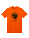 Jurassic Dinosaur Face Adult T-Shirt - A Captivating Addition to Your Wardrobe by TooLoud-Mens T-shirts-TooLoud-Orange-Small-Davson Sales