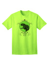 Jurassic Dinosaur Face Adult T-Shirt - A Captivating Addition to Your Wardrobe by TooLoud-Mens T-shirts-TooLoud-Neon-Green-Small-Davson Sales