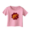 Jurassic Dinosaur Face Blood Splatter Infant T-Shirt by TooLoud-Infant T-Shirt-TooLoud-Candy-Pink-06-Months-Davson Sales