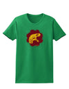 Jurassic Dinosaur Face Blood Splatter Womens Dark T-Shirt by TooLoud-Womens T-Shirt-TooLoud-Kelly-Green-X-Small-Davson Sales