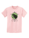 Jurassic Dinosaur Face Childrens T-Shirt by TooLoud-Childrens T-Shirt-TooLoud-PalePink-X-Small-Davson Sales