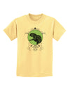 Jurassic Dinosaur Face Childrens T-Shirt by TooLoud-Childrens T-Shirt-TooLoud-Daffodil-Yellow-X-Small-Davson Sales