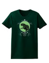 Jurassic Dinosaur Face Womens Dark T-Shirt by TooLoud-Womens T-Shirt-TooLoud-Forest-Green-Small-Davson Sales