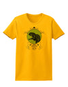 Jurassic Dinosaur Face Womens T-Shirt by TooLoud-Womens T-Shirt-TooLoud-Gold-X-Small-Davson Sales