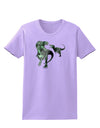 Jurassic Dinosaur Metallic - Silver Womens T-Shirt by TooLoud-Womens T-Shirt-TooLoud-Lavender-X-Small-Davson Sales