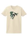 Jurassic Dinosaur Metallic - Silver Womens T-Shirt by TooLoud-Womens T-Shirt-TooLoud-Natural-X-Small-Davson Sales