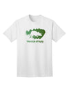 Jurassic Triceratops Design Adult T-Shirt - A Captivating Addition to Your Wardrobe by TooLoud-Mens T-shirts-TooLoud-White-Small-Davson Sales