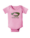 Jurassic Triceratops Design Baby Romper Bodysuit by TooLoud-Baby Romper-TooLoud-Light-Pink-06-Months-Davson Sales