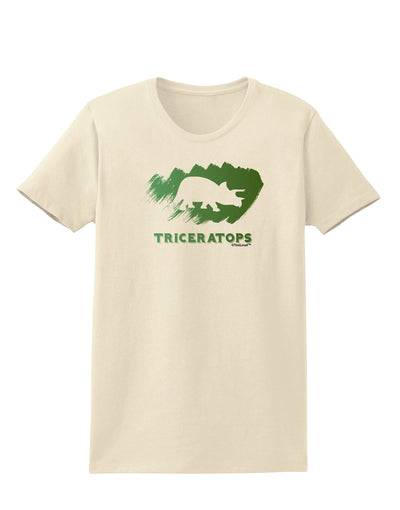 Jurassic Triceratops Design Womens T-Shirt by TooLoud-Womens T-Shirt-TooLoud-Natural-X-Small-Davson Sales