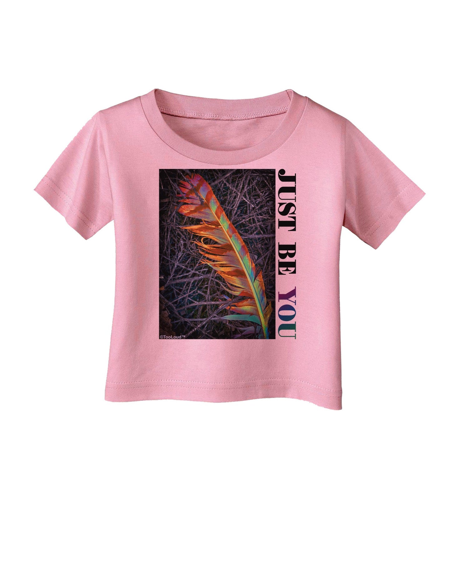Just Be You - Unique Infant T-Shirt-Infant T-Shirt-TooLoud-Candy-Pink-06-Months-Davson Sales