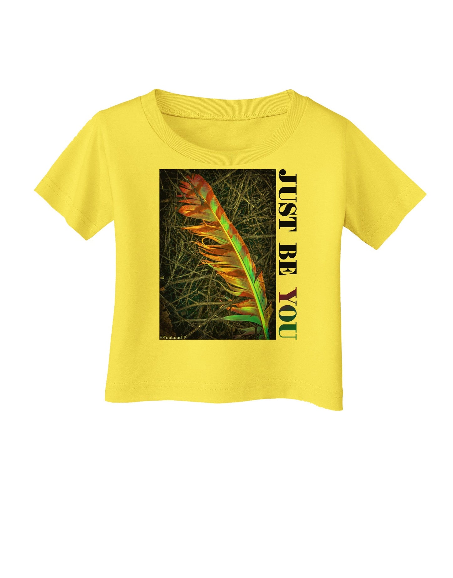 Just Be You - Unique Infant T-Shirt-Infant T-Shirt-TooLoud-Yellow-06-Months-Davson Sales