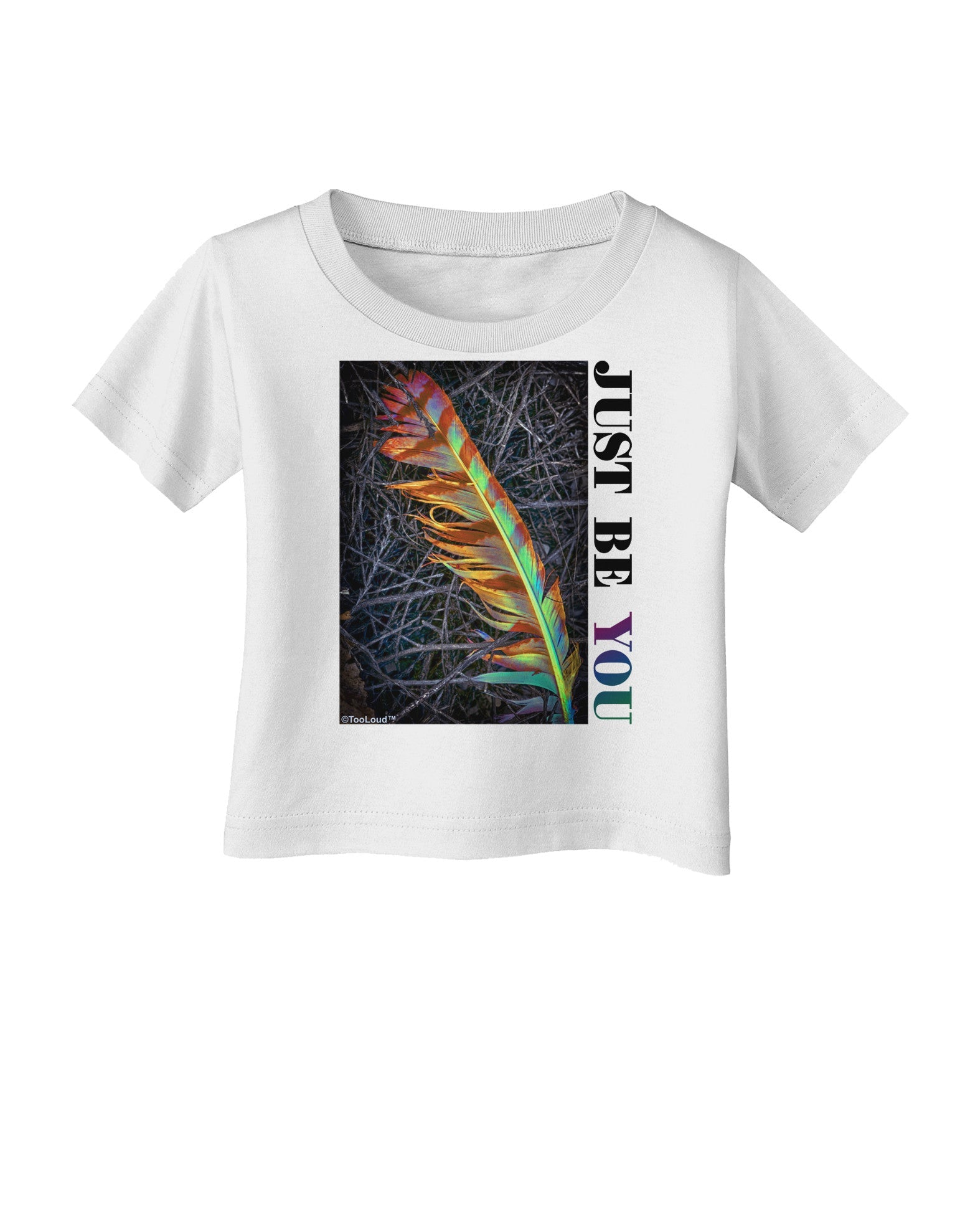 Just Be You - Unique Infant T-Shirt-Infant T-Shirt-TooLoud-White-06-Months-Davson Sales