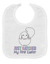 Just Hatched - My First Easter Baby Bib by TooLoud