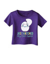 Just Hatched - My First Easter - Blue Infant T-Shirt Dark by TooLoud-Infant T-Shirt-TooLoud-Purple-06-Months-Davson Sales