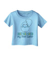 Just Hatched - My First Easter - Blue Infant T-Shirt by TooLoud-Infant T-Shirt-TooLoud-Aquatic-Blue-06-Months-Davson Sales