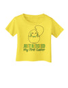 Just Hatched - My First Easter - Blue Infant T-Shirt by TooLoud-Infant T-Shirt-TooLoud-Yellow-06-Months-Davson Sales