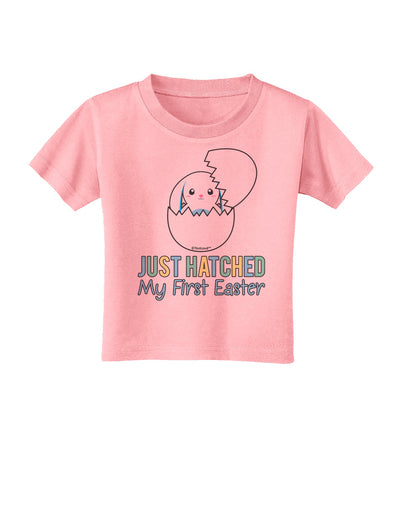 Just Hatched - My First Easter - Blue Toddler T-Shirt by TooLoud-Toddler T-Shirt-TooLoud-Candy-Pink-2T-Davson Sales
