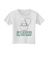 Just Hatched - My First Easter - Blue Toddler T-Shirt by TooLoud-Toddler T-Shirt-TooLoud-White-2T-Davson Sales