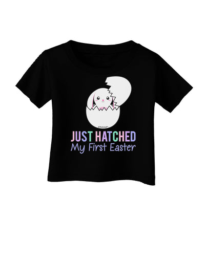 Just Hatched - My First Easter Infant T-Shirt Dark by TooLoud-Infant T-Shirt-TooLoud-Black-06-Months-Davson Sales