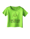 Just Hatched - My First Easter Infant T-Shirt by TooLoud-Infant T-Shirt-TooLoud-Lime-Green-06-Months-Davson Sales