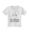 Just Hatched - My First Easter Toddler T-Shirt by TooLoud-Toddler T-Shirt-TooLoud-White-2T-Davson Sales