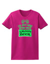 Just Here For The Green Beer Womens Dark T-Shirt-TooLoud-Hot-Pink-Small-Davson Sales