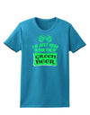 Just Here For The Green Beer Womens Dark T-Shirt-TooLoud-Turquoise-X-Small-Davson Sales