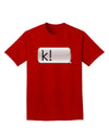 K Text Bubble Adult Dark T-Shirt-Mens T-Shirt-TooLoud-Red-Small-Davson Sales