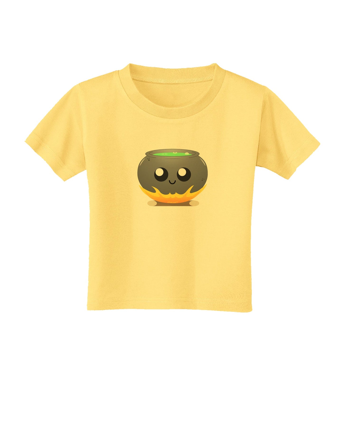 Kally Cauldron Toddler T-Shirt-Toddler T-Shirt-TooLoud-Daffodil-Yellow-2T-Davson Sales