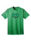 Kattia Cool Sunglasses Adult T-Shirt from Kyu-T Face Collection-Mens T-shirts-TooLoud-Kelly-Green-Small-Davson Sales