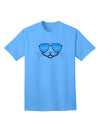 Kattia Cool Sunglasses Adult T-Shirt from Kyu-T Face Collection-Mens T-shirts-TooLoud-Aquatic-Blue-Small-Davson Sales