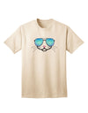 Kattia Cool Sunglasses Adult T-Shirt from Kyu-T Face Collection-Mens T-shirts-TooLoud-Natural-Small-Davson Sales
