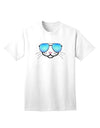 Kattia Cool Sunglasses Adult T-Shirt from Kyu-T Face Collection-Mens T-shirts-TooLoud-White-Small-Davson Sales
