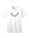 Kattia the Kitty Cat Adult T-Shirt from Kyu-T Face Collection-Mens T-shirts-TooLoud-White-Small-Davson Sales